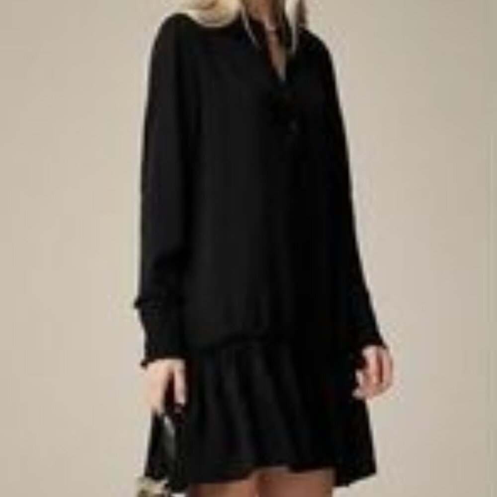 NWOT JCREW AMELIA POPOVER DRESS - SIZE SMALL